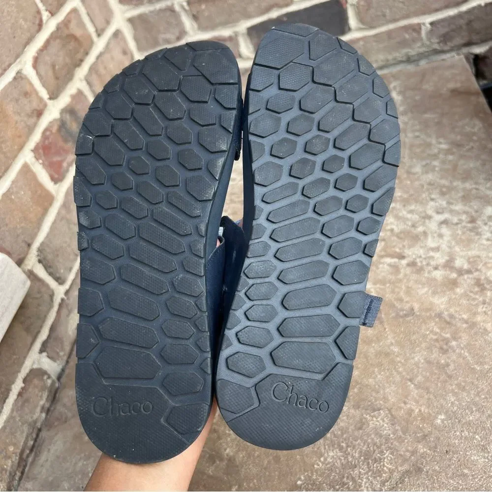 Chaco Men’s Sandal Low Down Blue White Sz 11